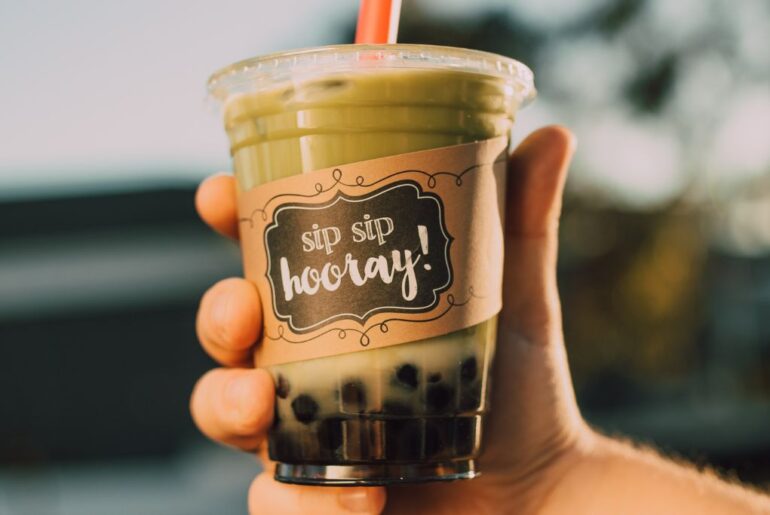 How To Make Green Apple Bubble Tea with Pearls | Tea Joy